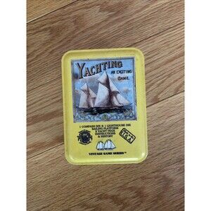 2004 Channel Craft Vtg Game Series YACHTING: An Exciting Game in Travel Tin CT